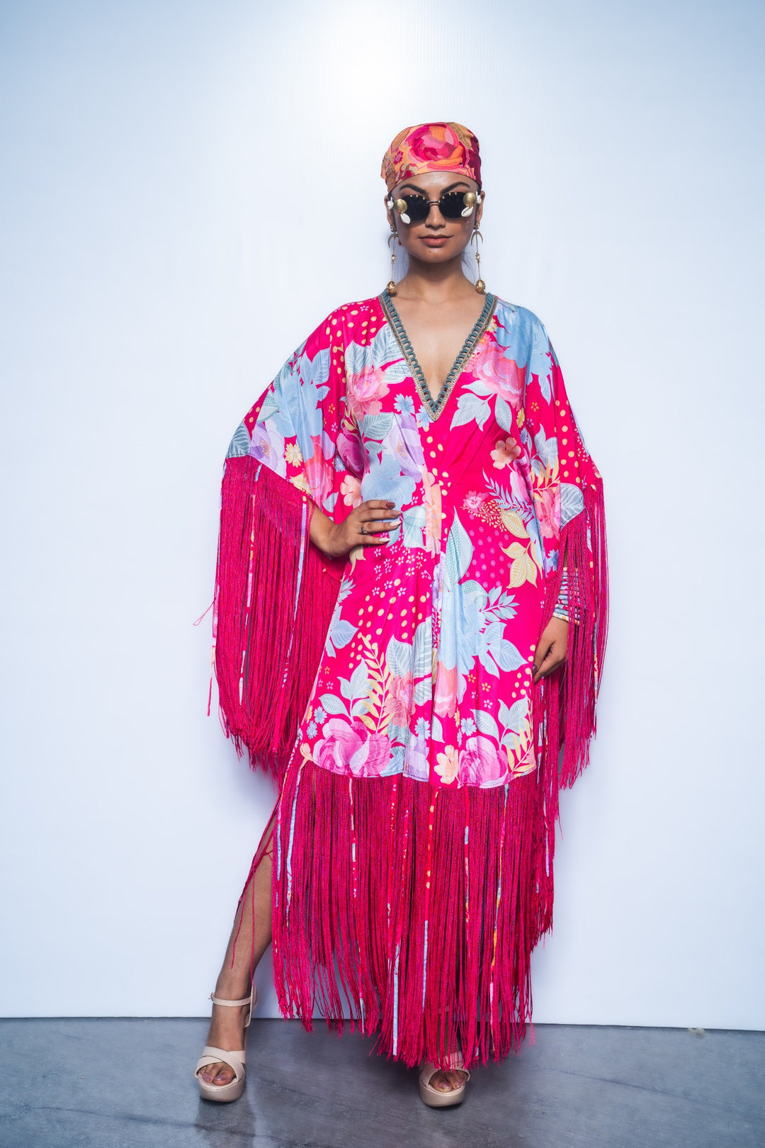 Fuchsia Dream Kaftan