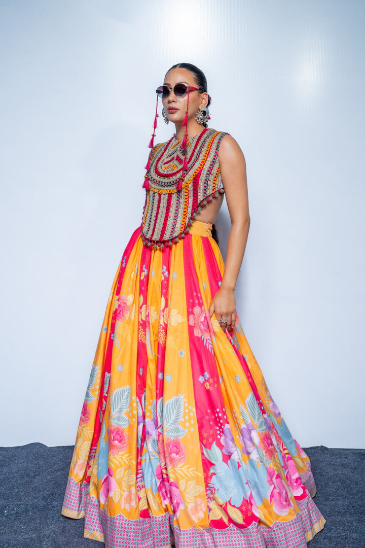 Orchid Lehenga