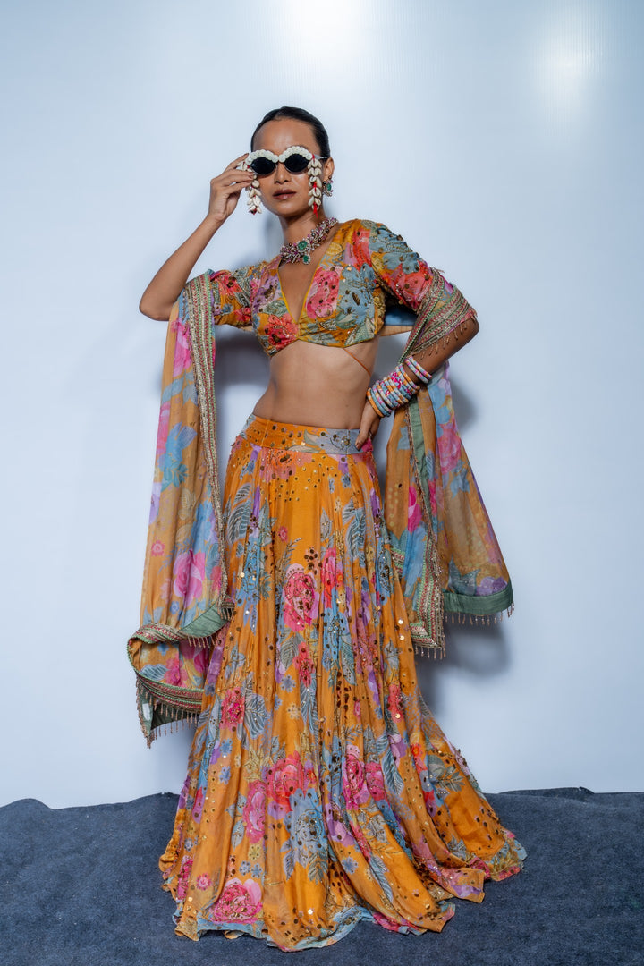 Amber Affair Lehenga