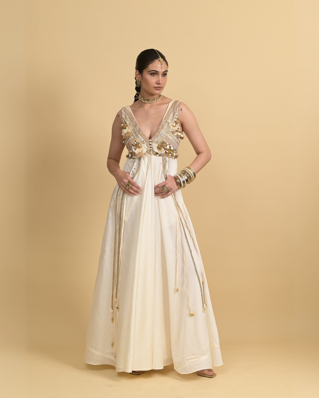 Ivory jumpsuit