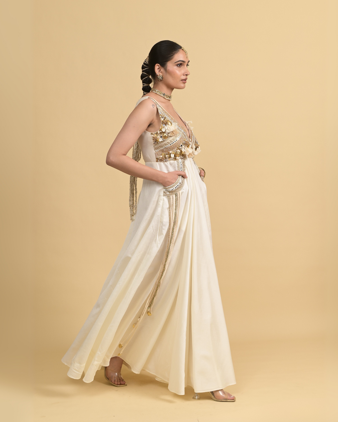 Ivory jumpsuit