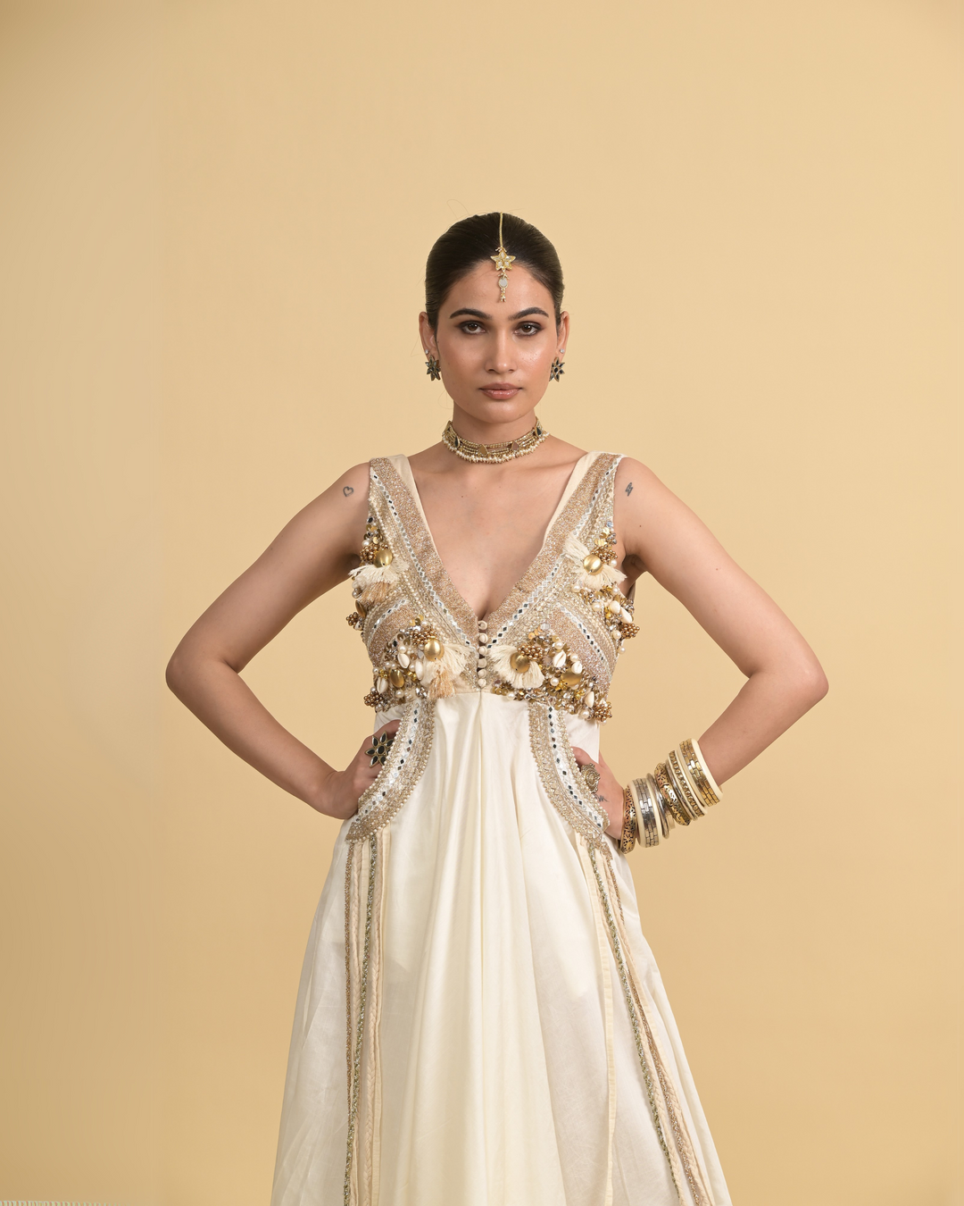 Ivory jumpsuit