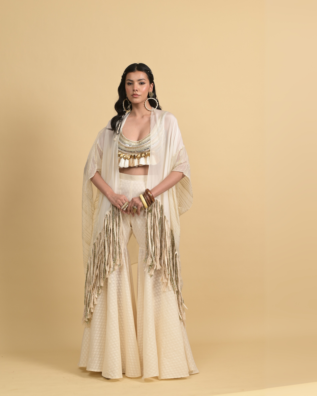 Aarya cape set