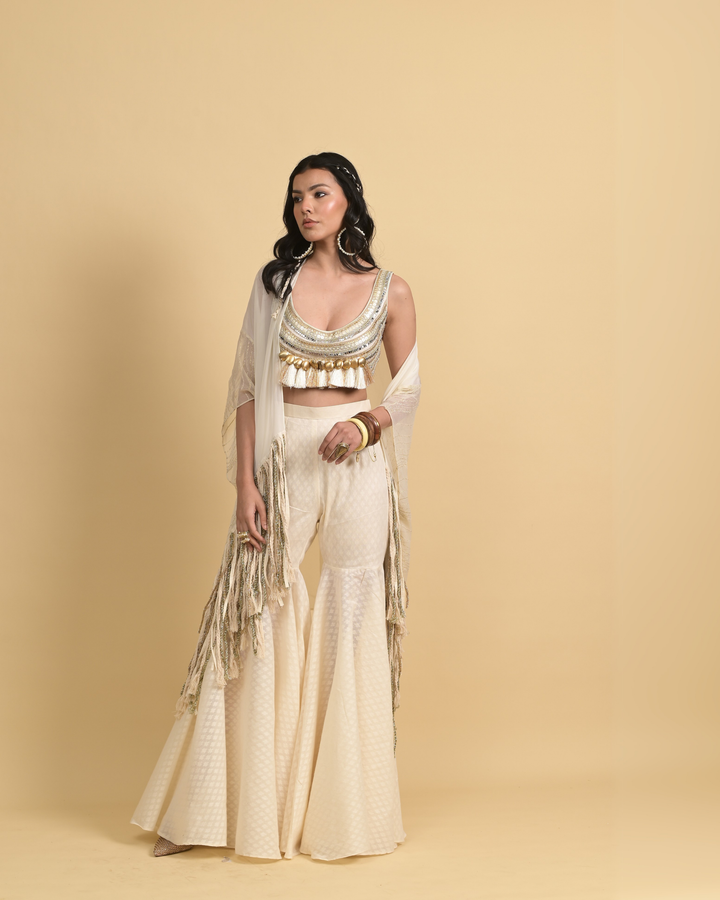 Aarya cape set