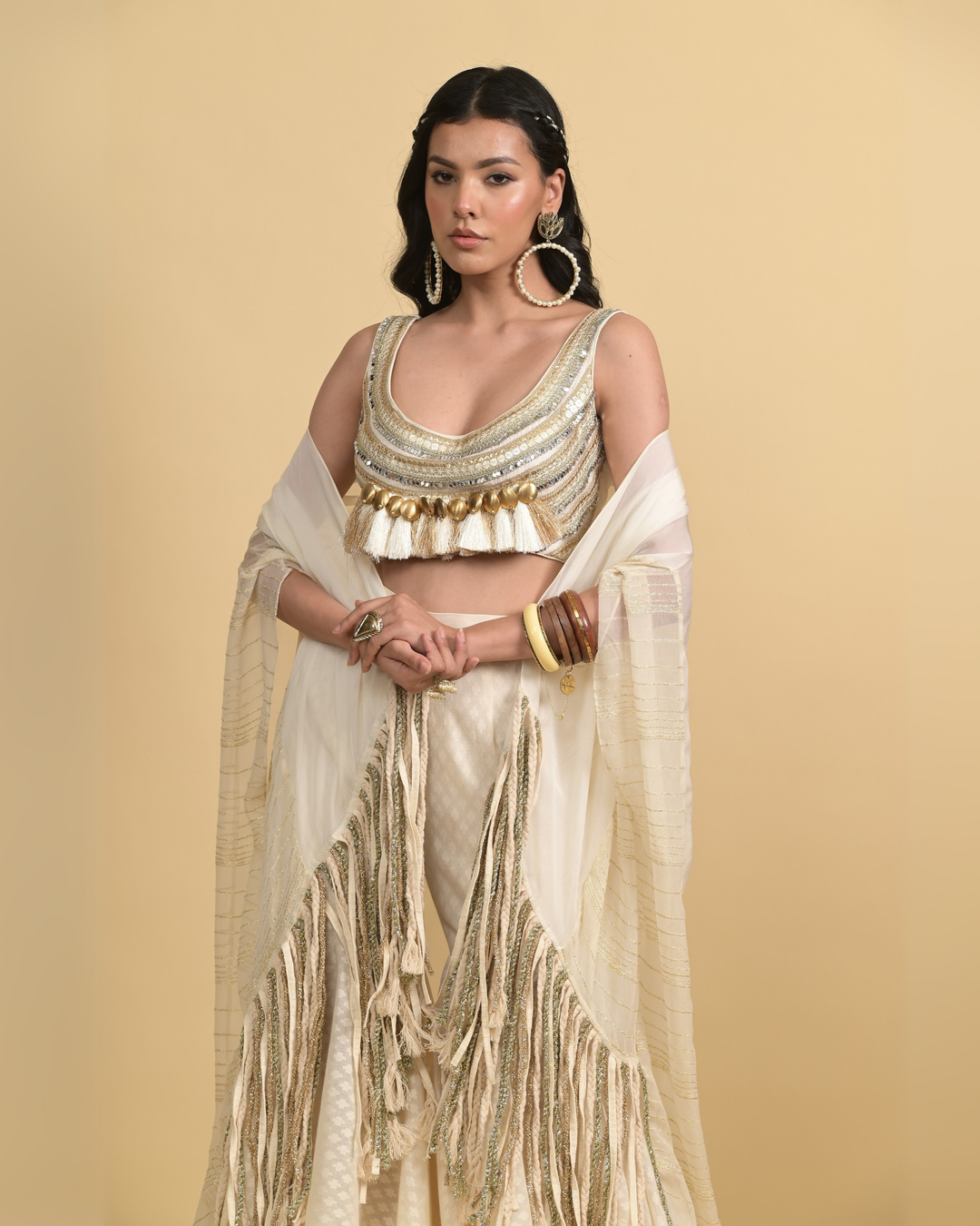 Aarya cape set