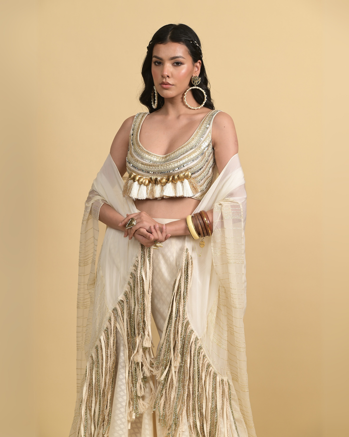 Aarya cape set
