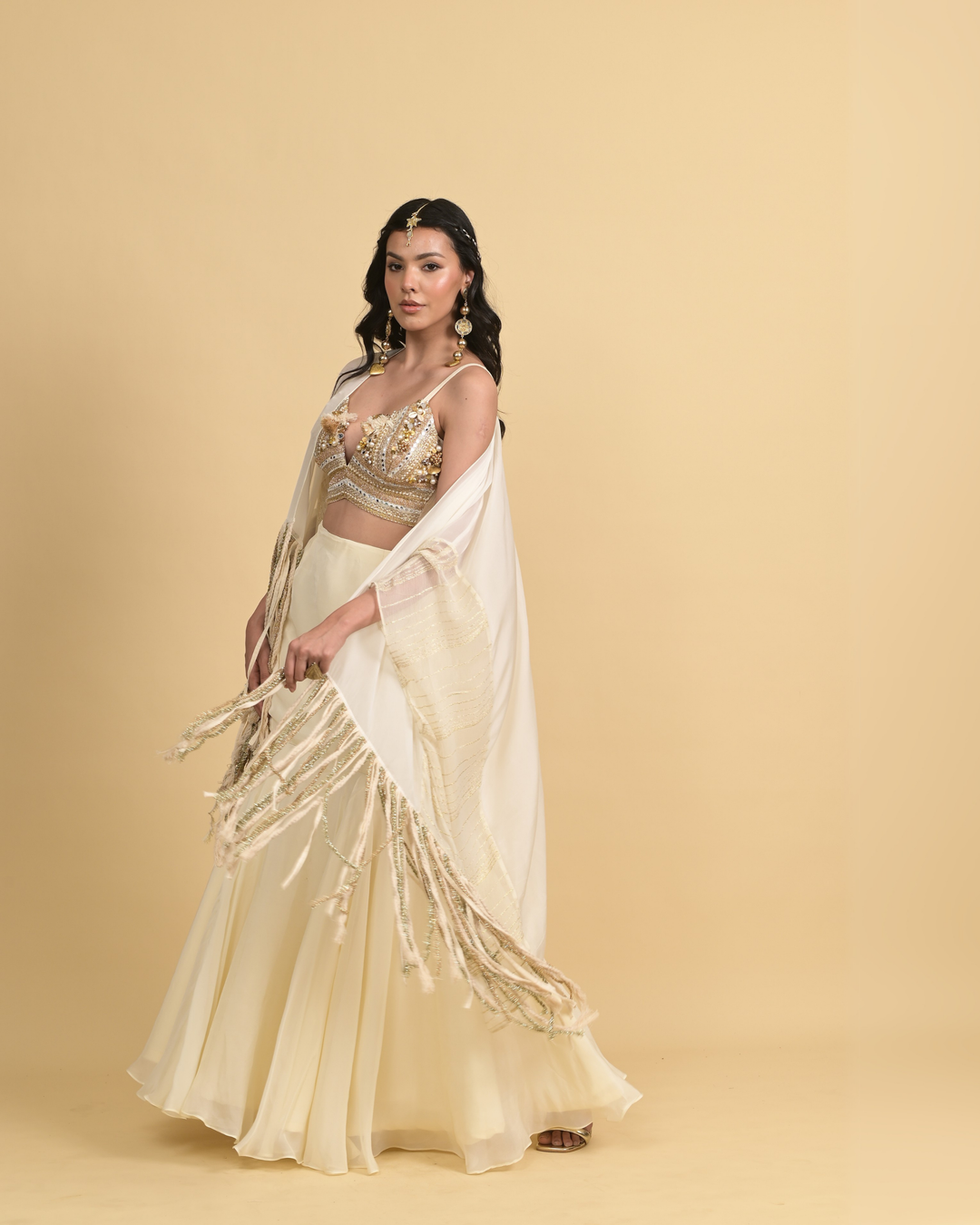 Shimmer Mist cape set