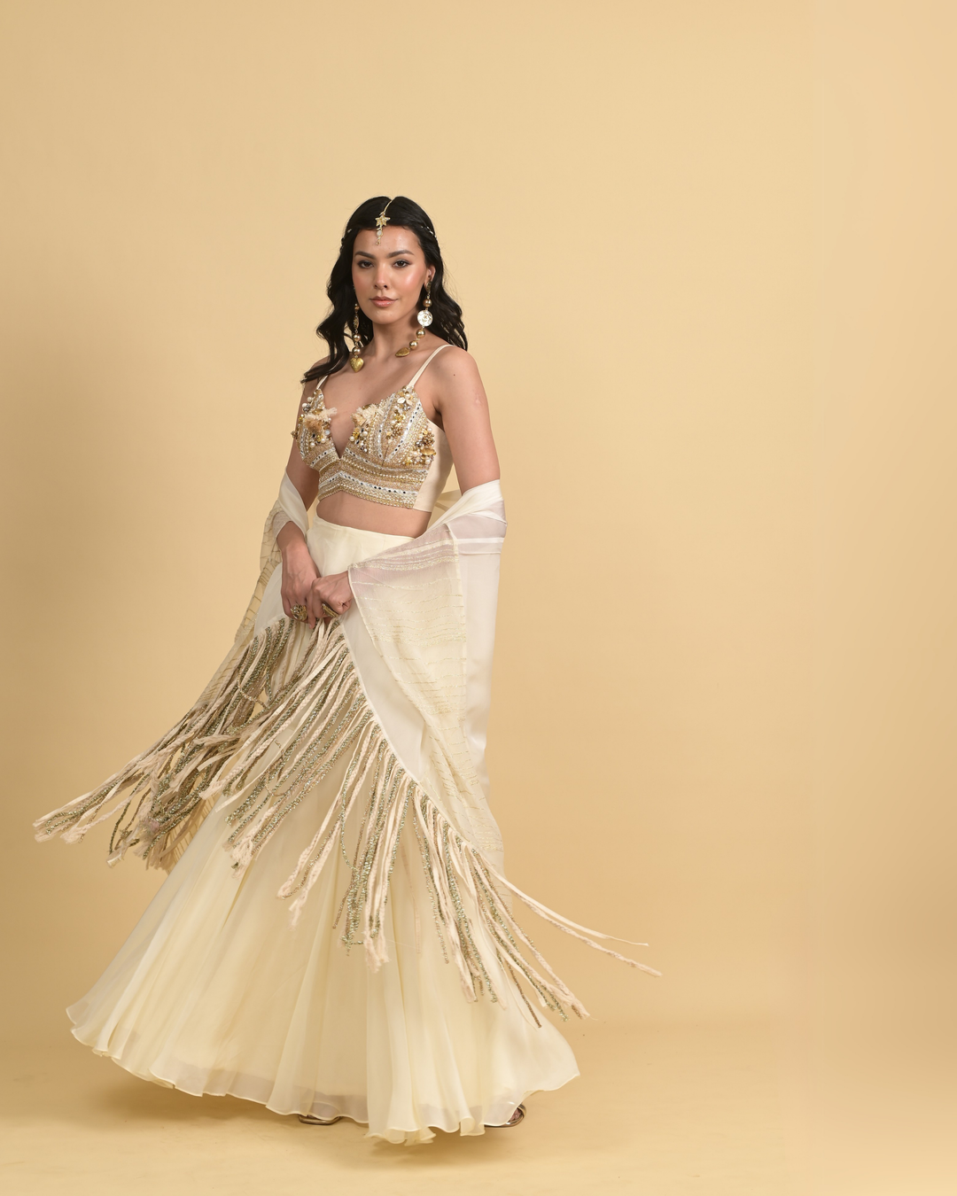 Shimmer Mist cape set