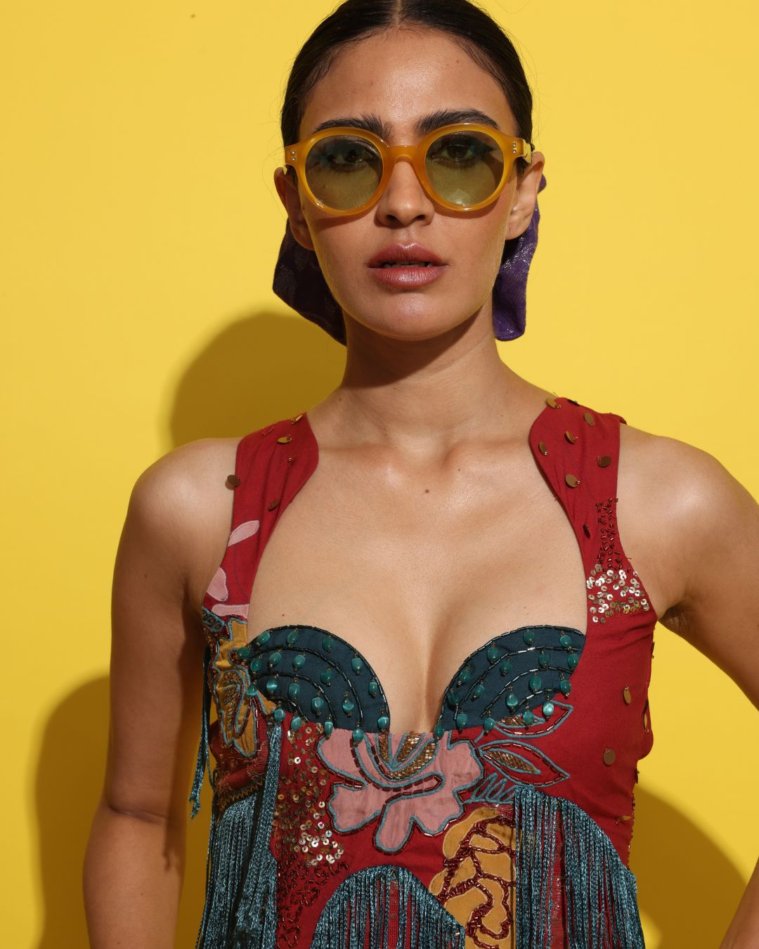 Salsa column dress