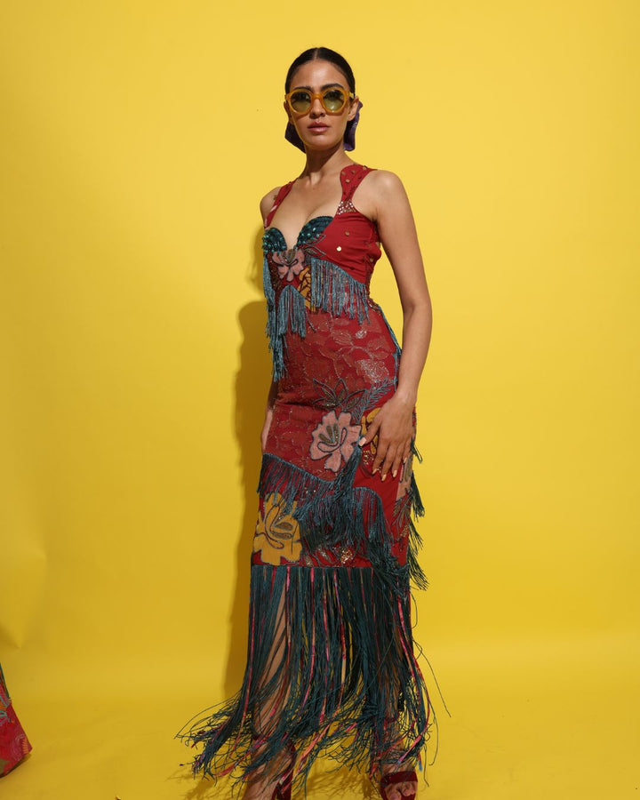 Salsa column dress