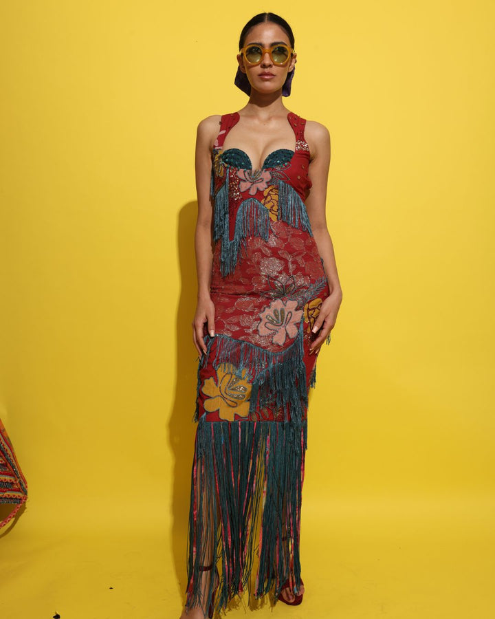 Salsa column dress