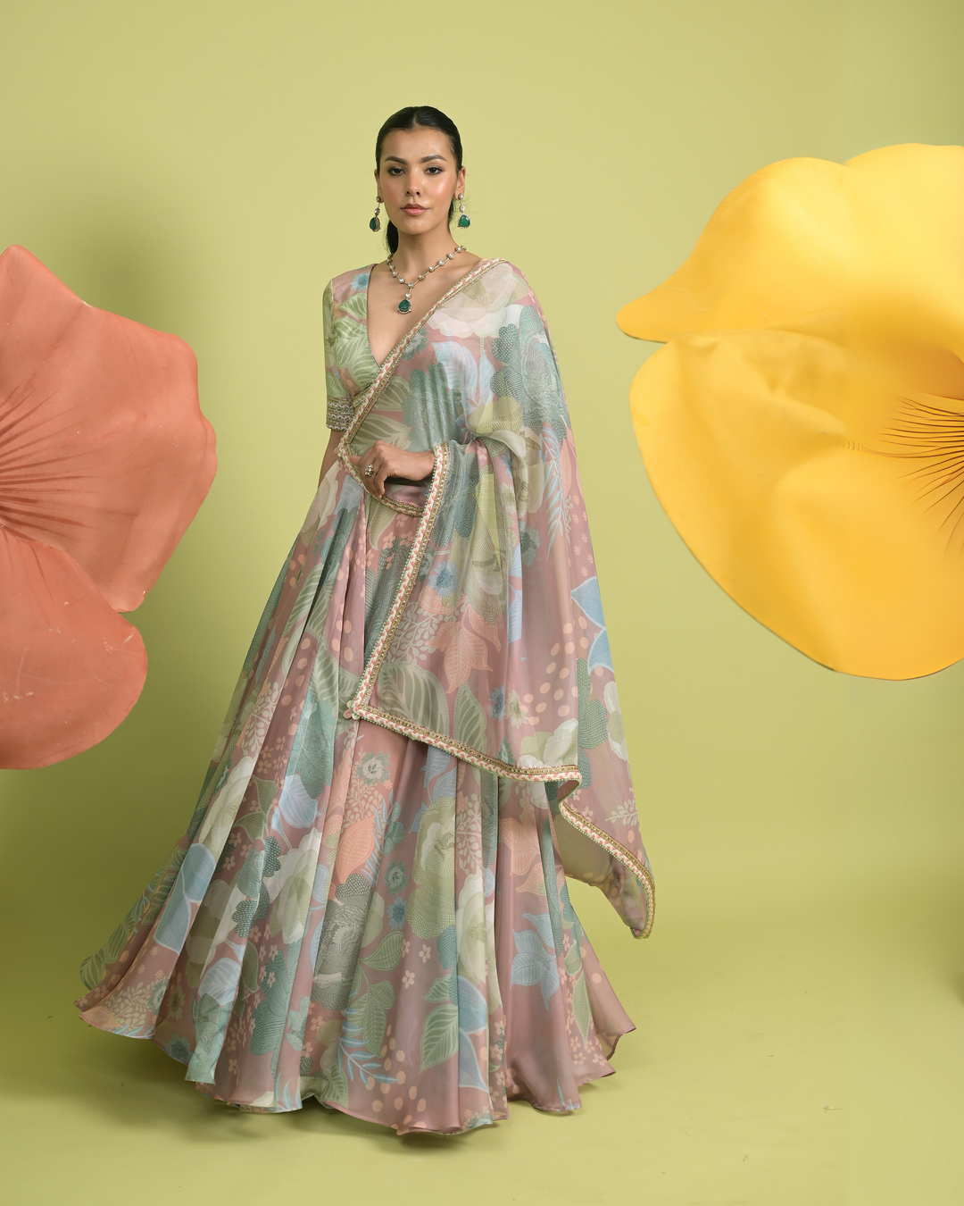 Empress Rose Lehenga Set