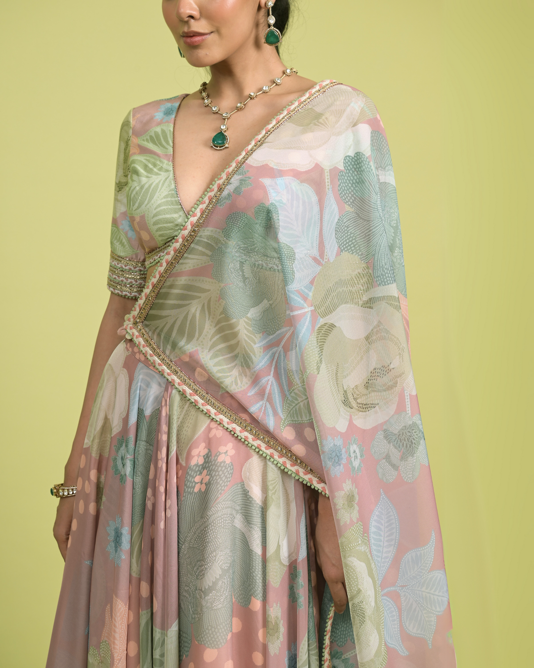 Empress Rose Lehenga Set