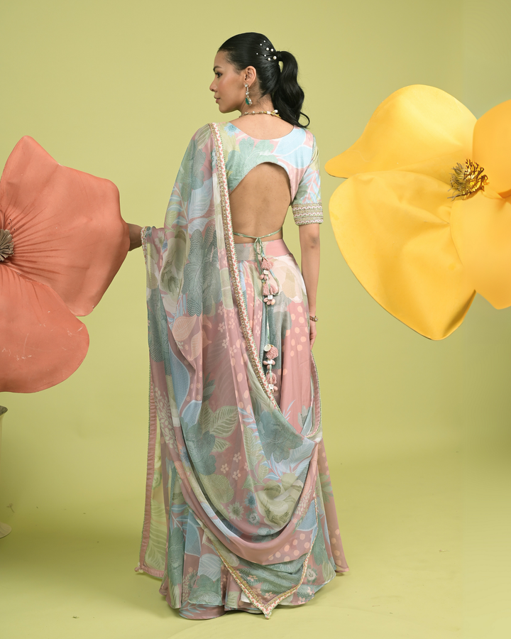 Empress Rose Lehenga Set