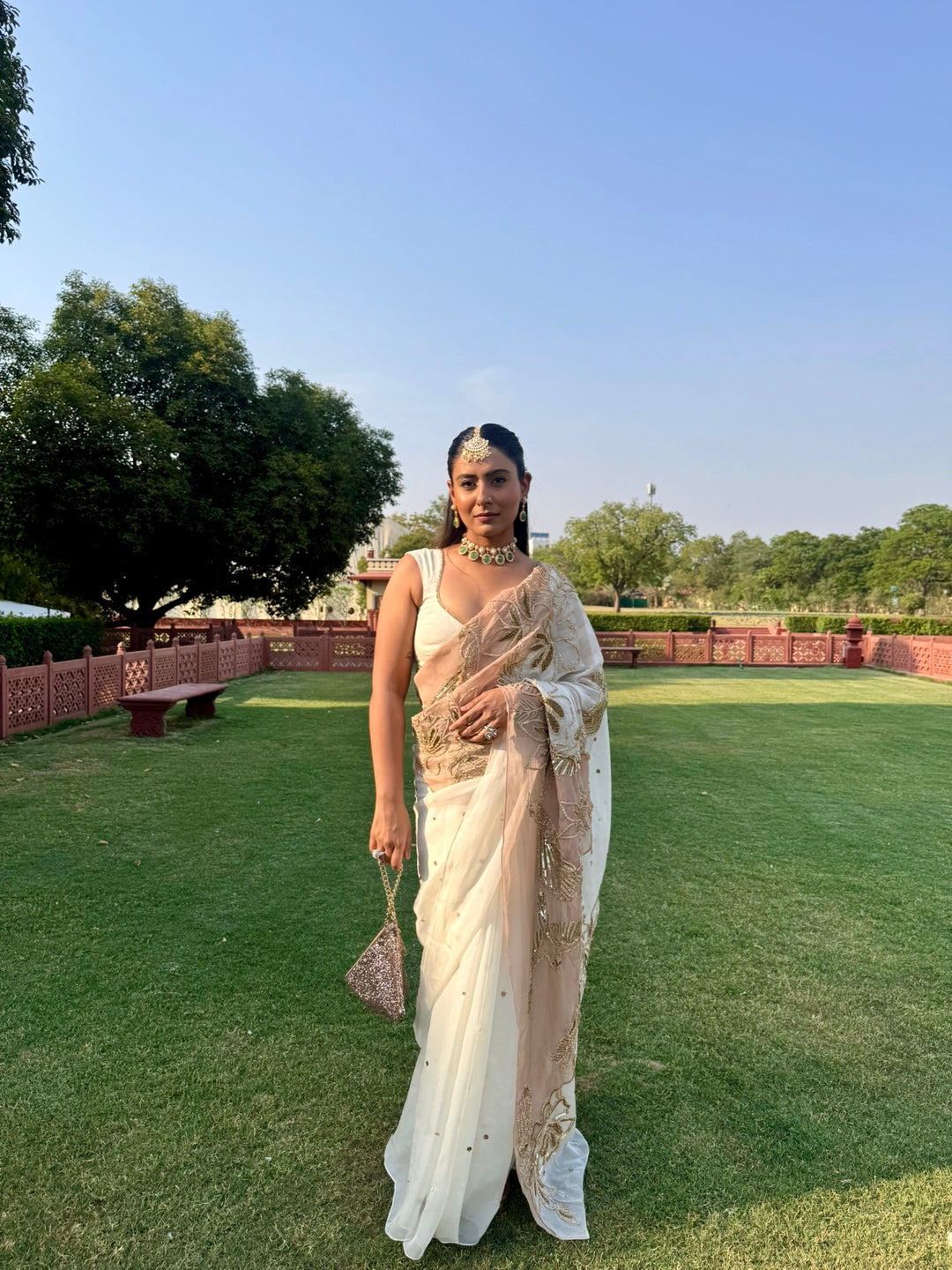 Shivangini in Zarina Saree