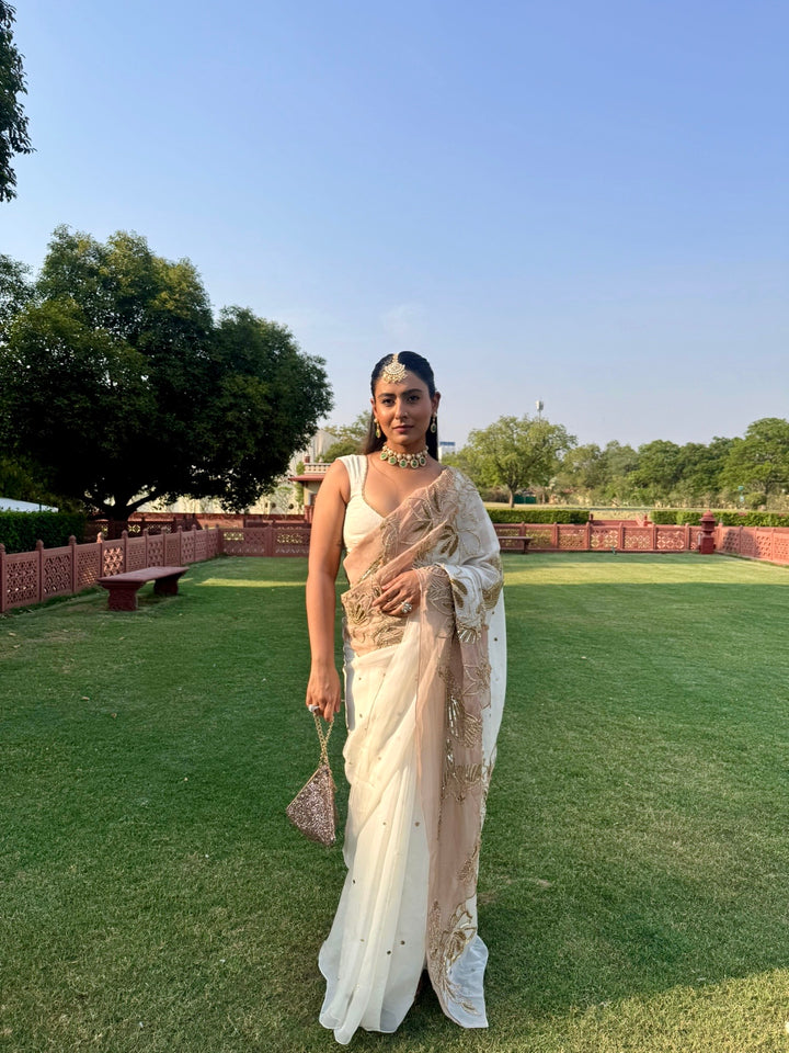 Shivangini in Zarina Saree