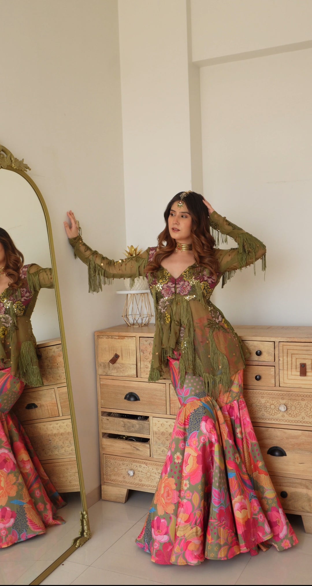 Kritika Roopchandani in Tassel TANGO SET