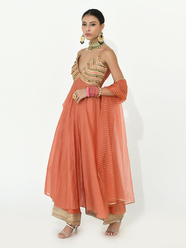 Sunrise Anarkali