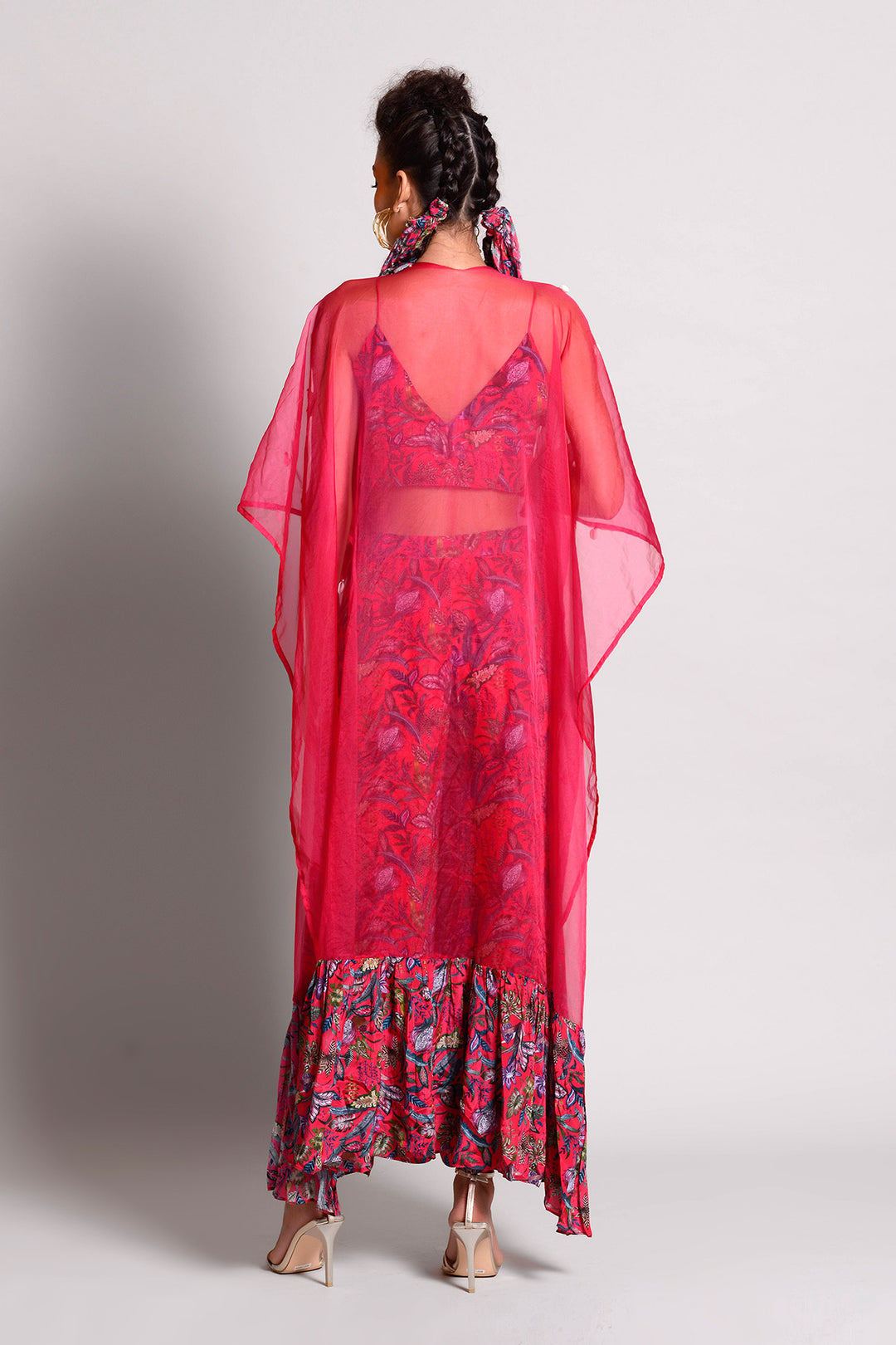 Shell Drizzle Cape Set