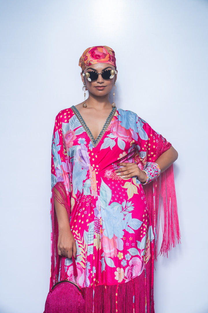 Fuchsia Dream Kaftan