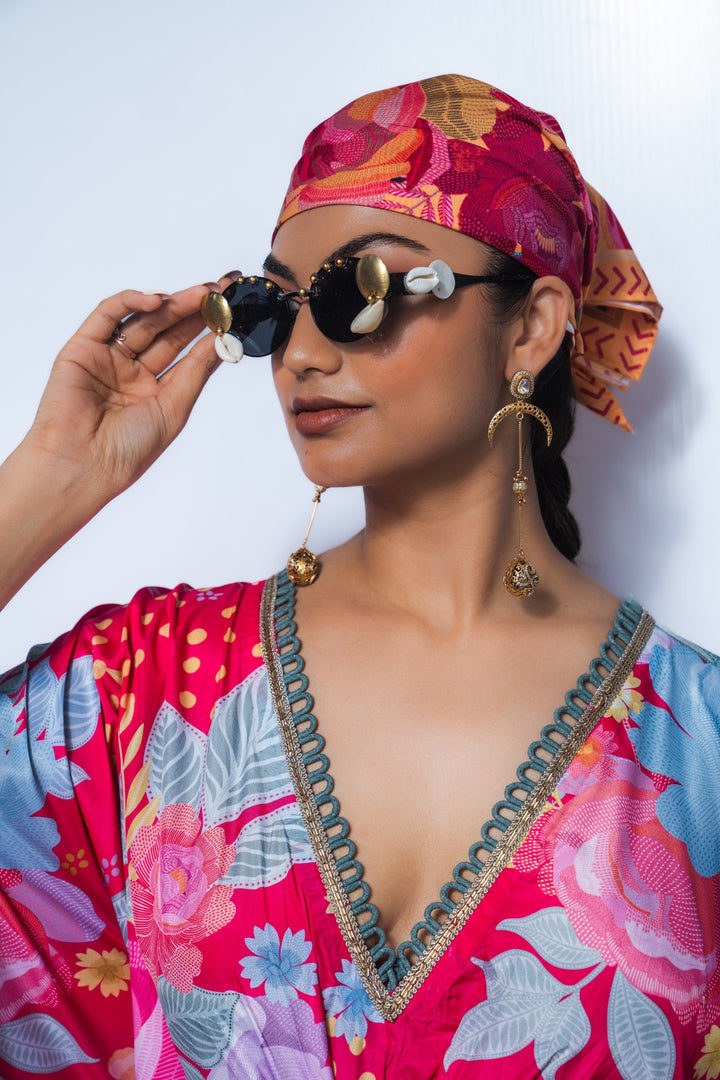 Fuchsia Dream Kaftan