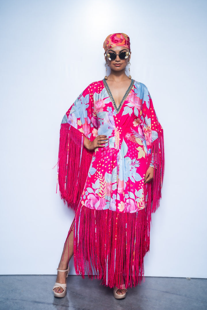 Fuchsia Dream Kaftan