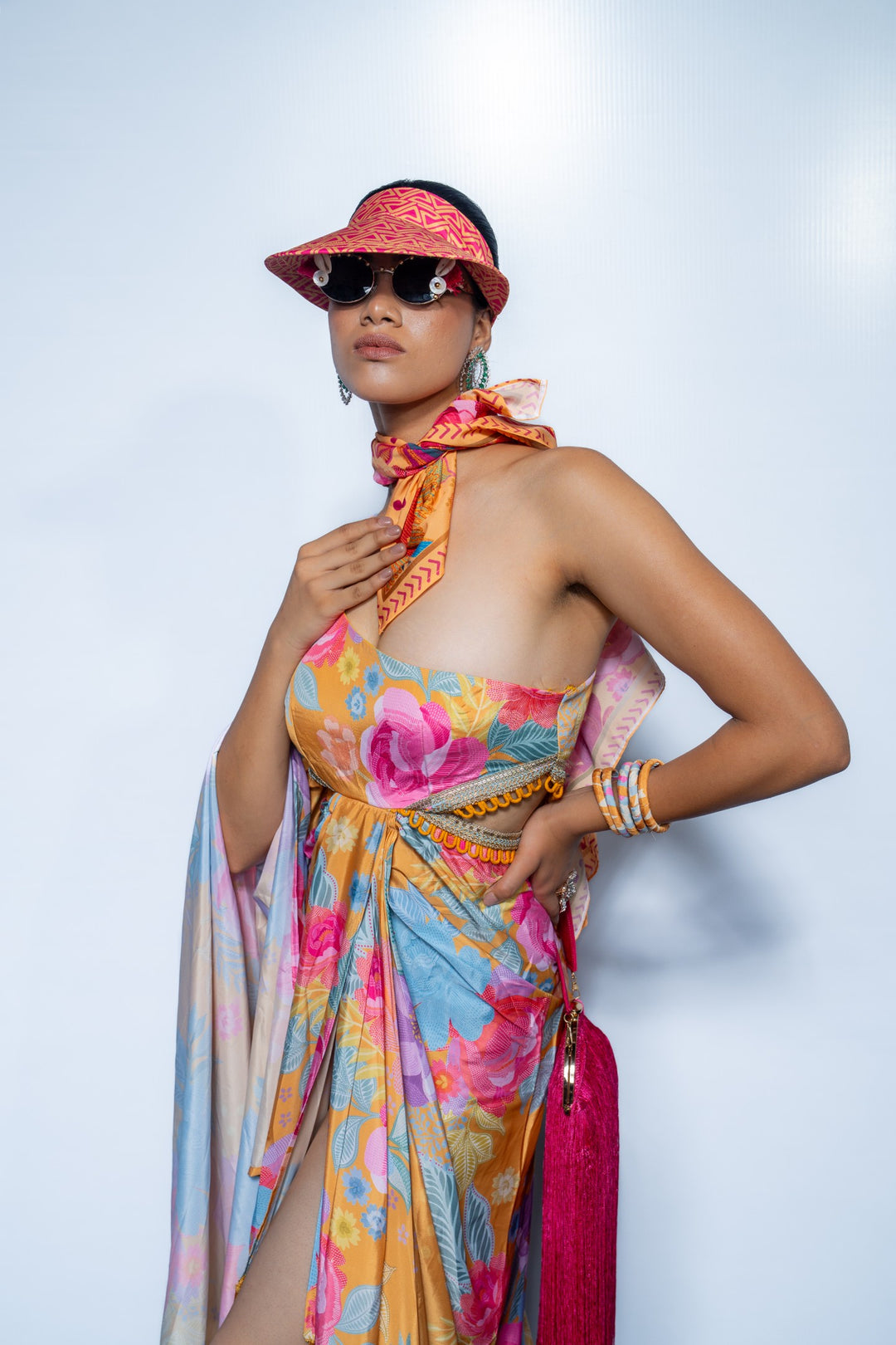 Marigold TFD Fringe Dress