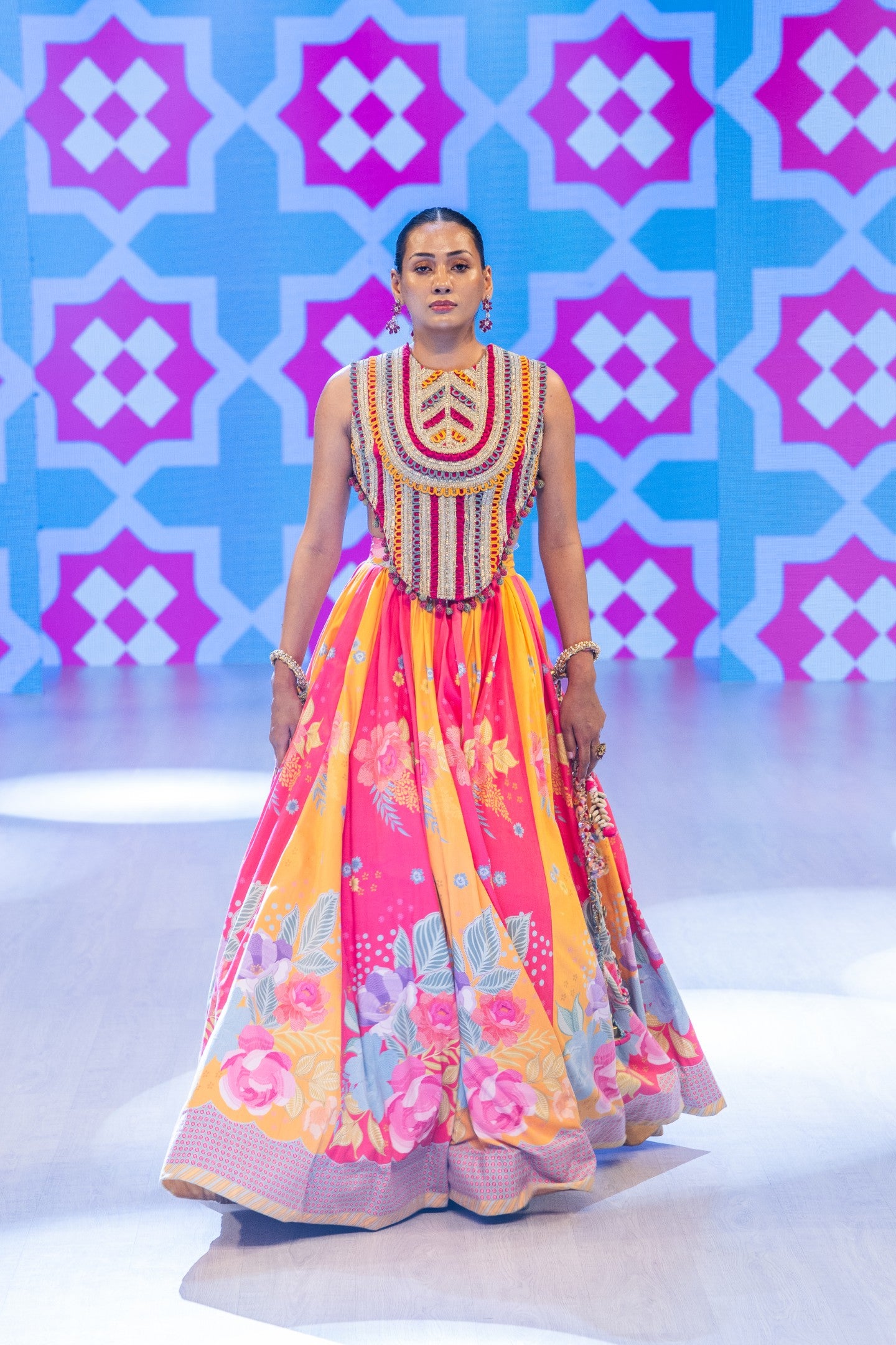 Orchid Lehenga – Rishi and Vibhuti
