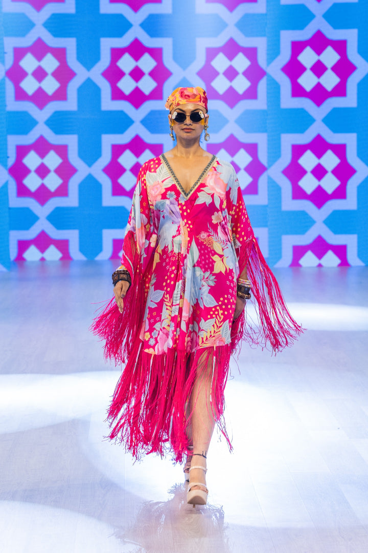 Fuchsia Dream Kaftan