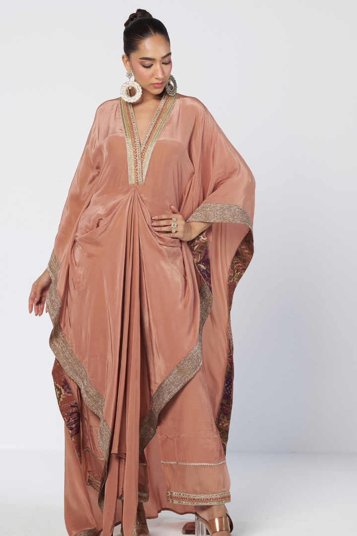 Azra Biscoff Kaftan Set