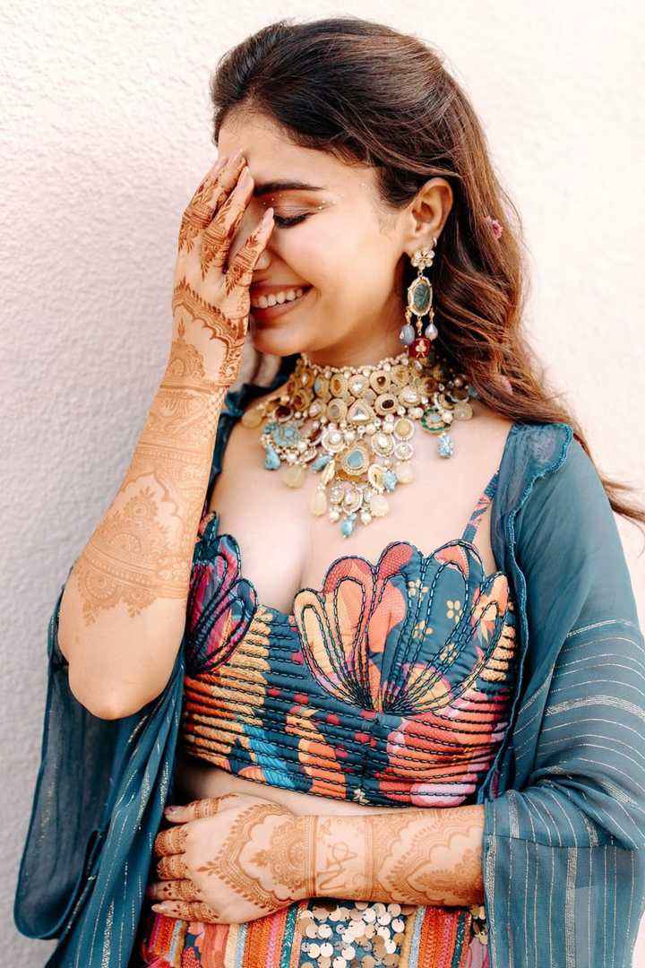 Nayaab Midda In Kaleidoscope Dreams & cape