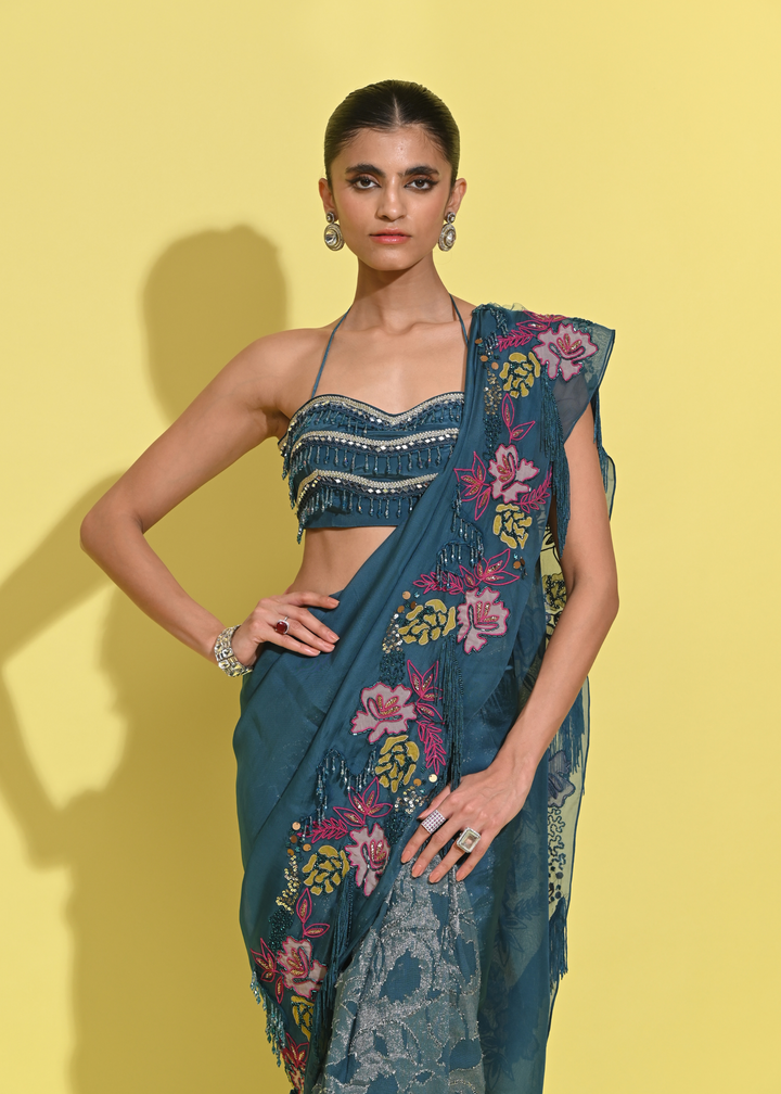 Whirl saree