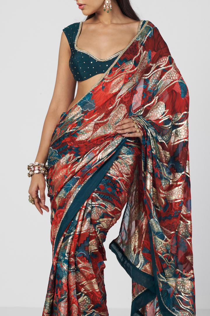 Jugmug Saree