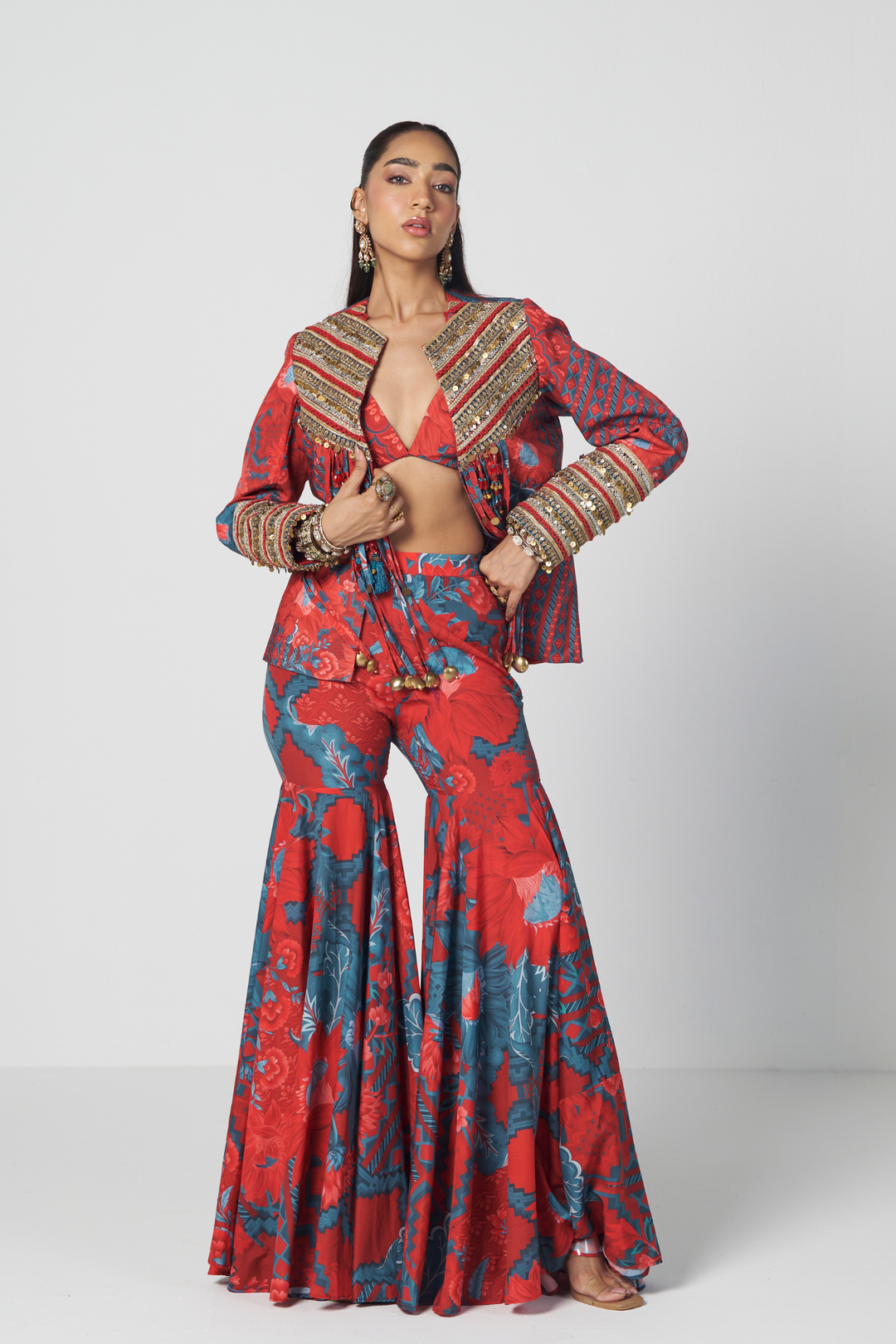 Mirchi Jacket Set
