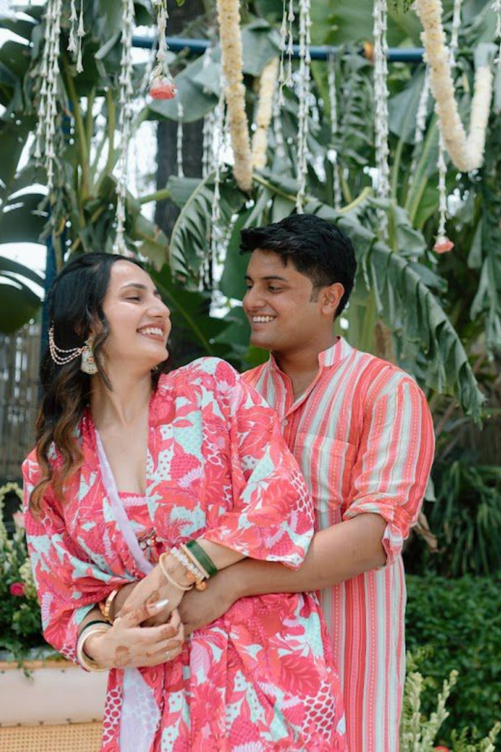 Tanya & Diwakar in Romance Karl set & Romance Kurta Set