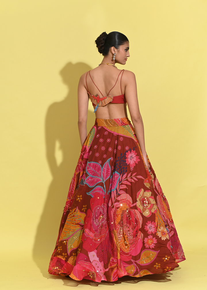 Ruby Woo Lehenga