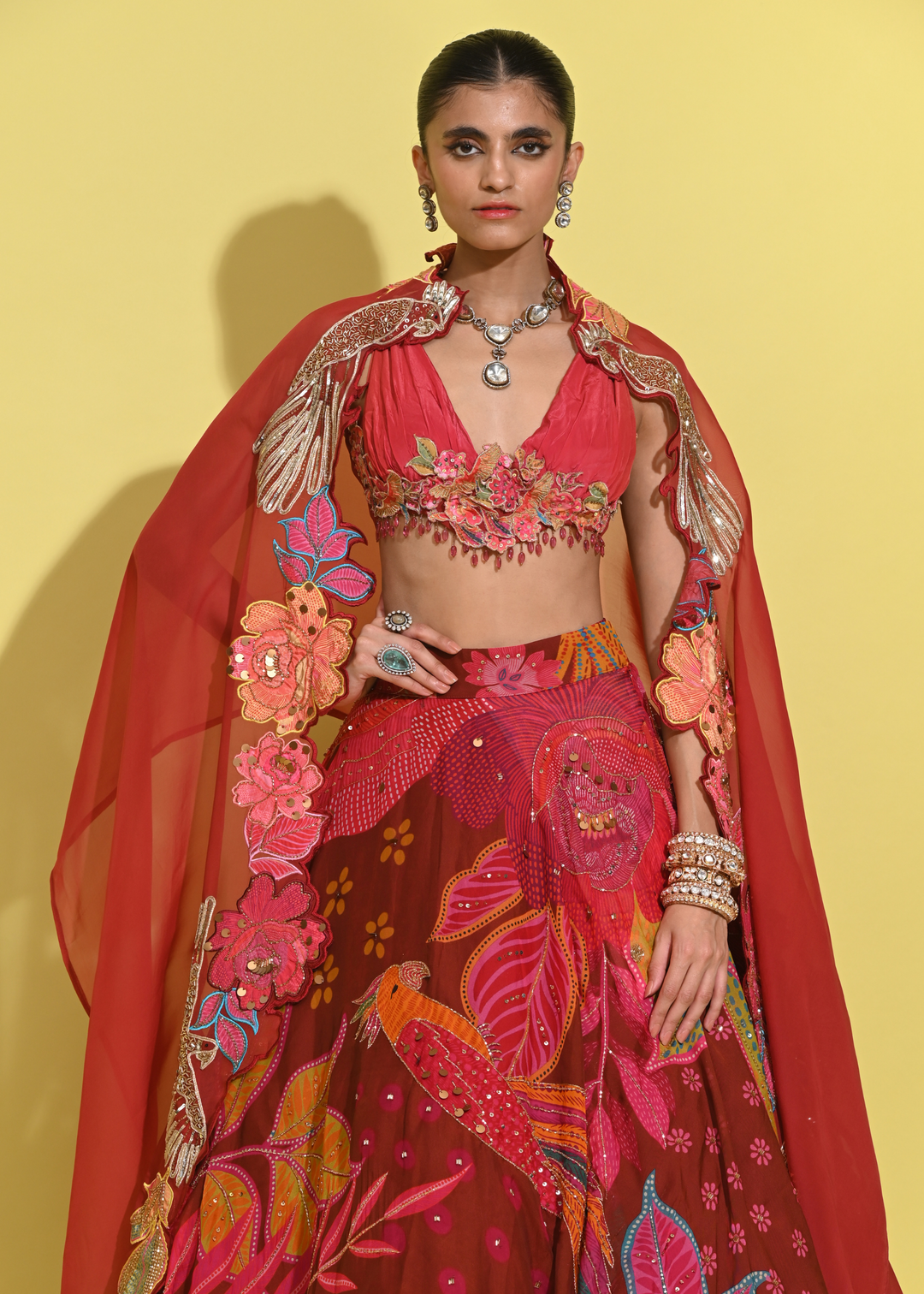 Ruby Woo Lehenga