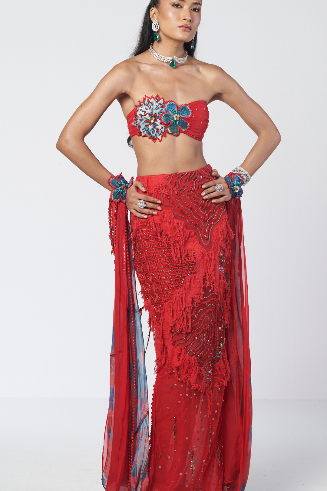 Scarlet Mehbooba Set