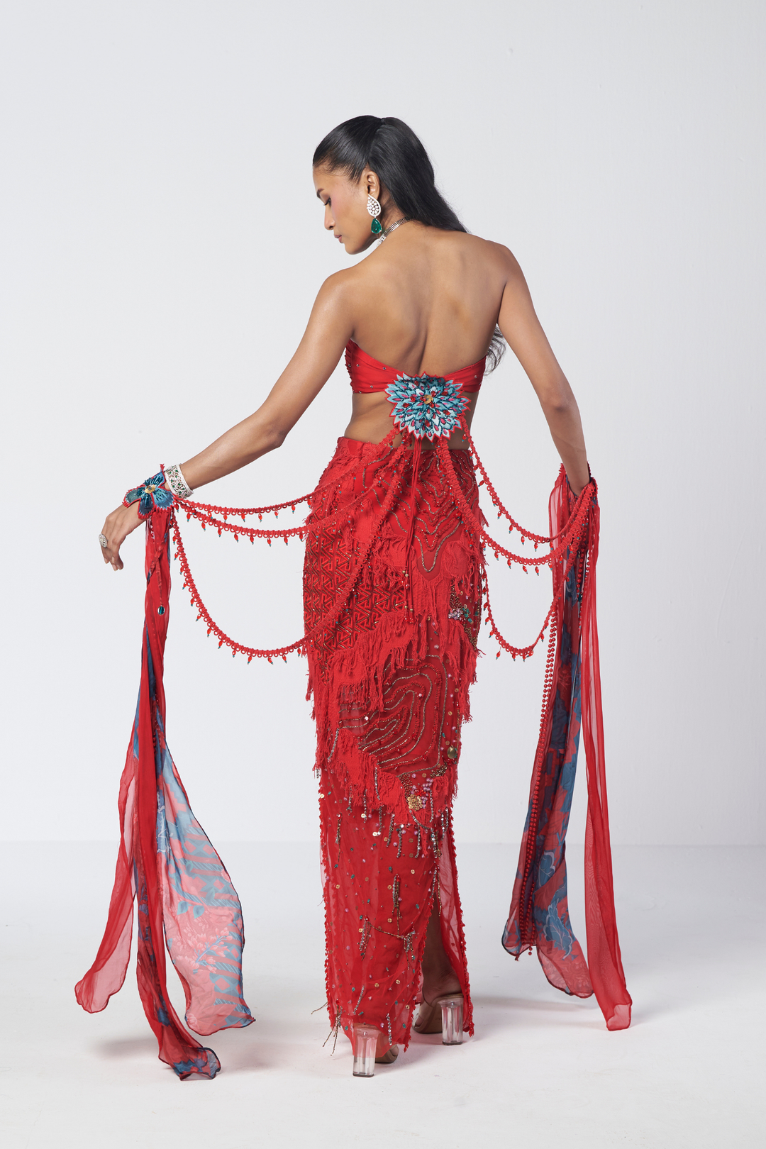 Scarlet Mehbooba Set