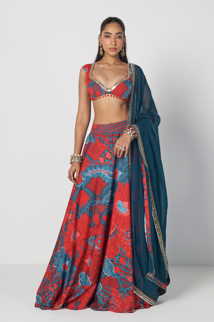 Tabasco  Boho Lehanga Set