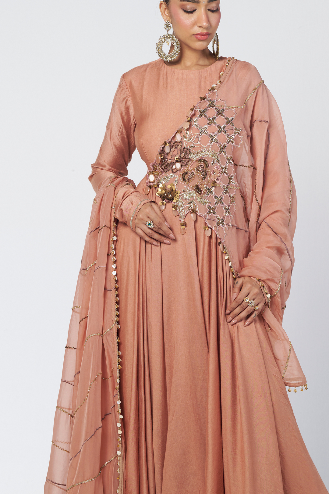 Biscoff Anarkali