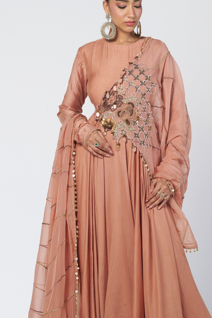 Biscoff Anarkali