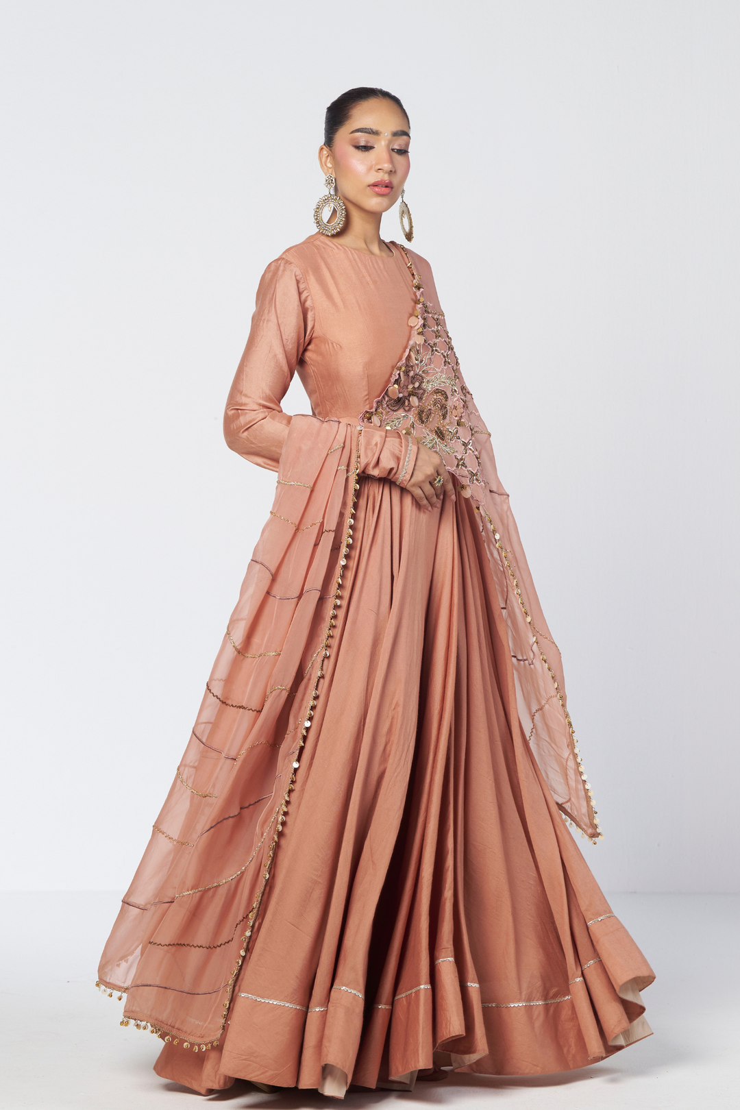 Biscoff Anarkali