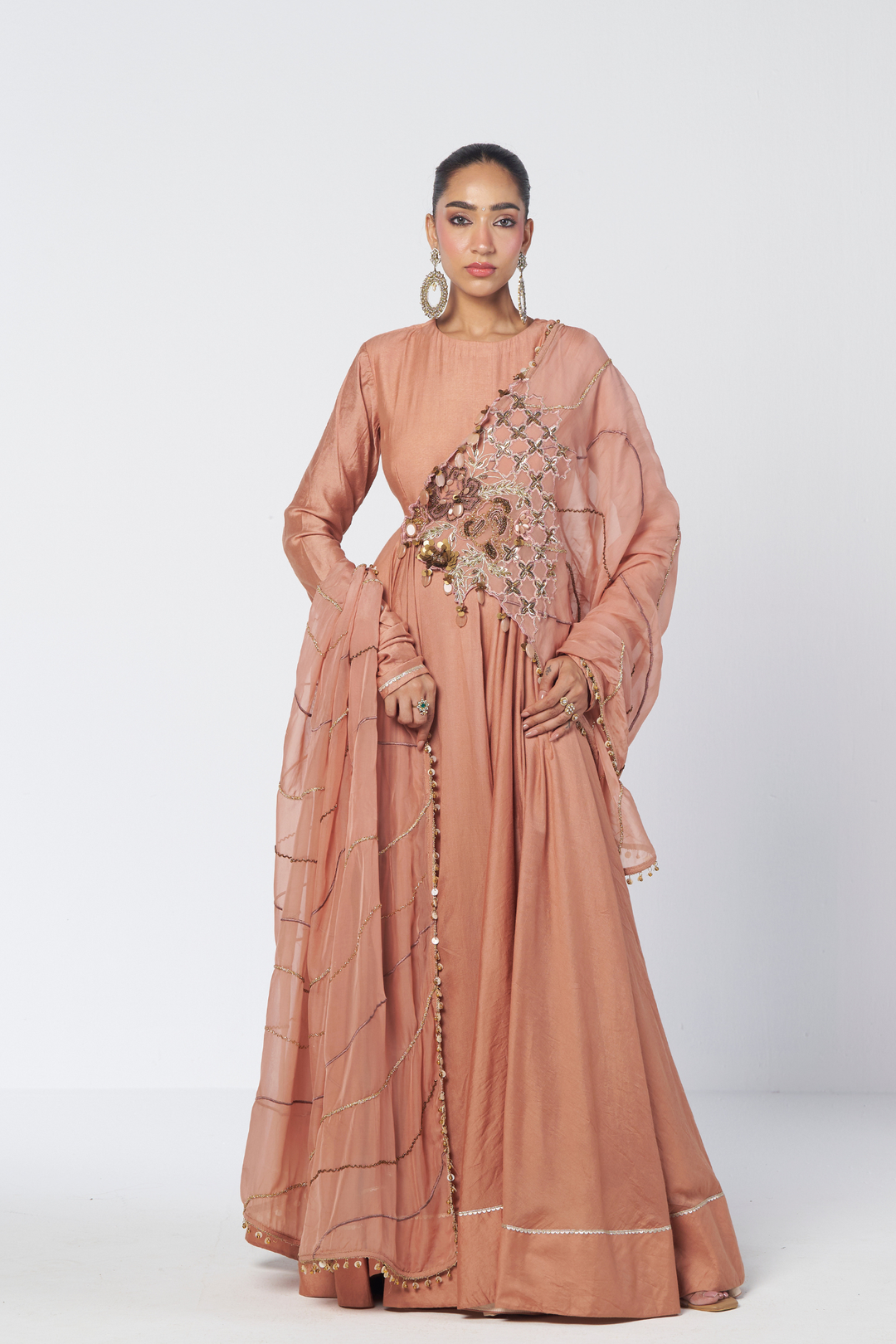 Biscoff Anarkali