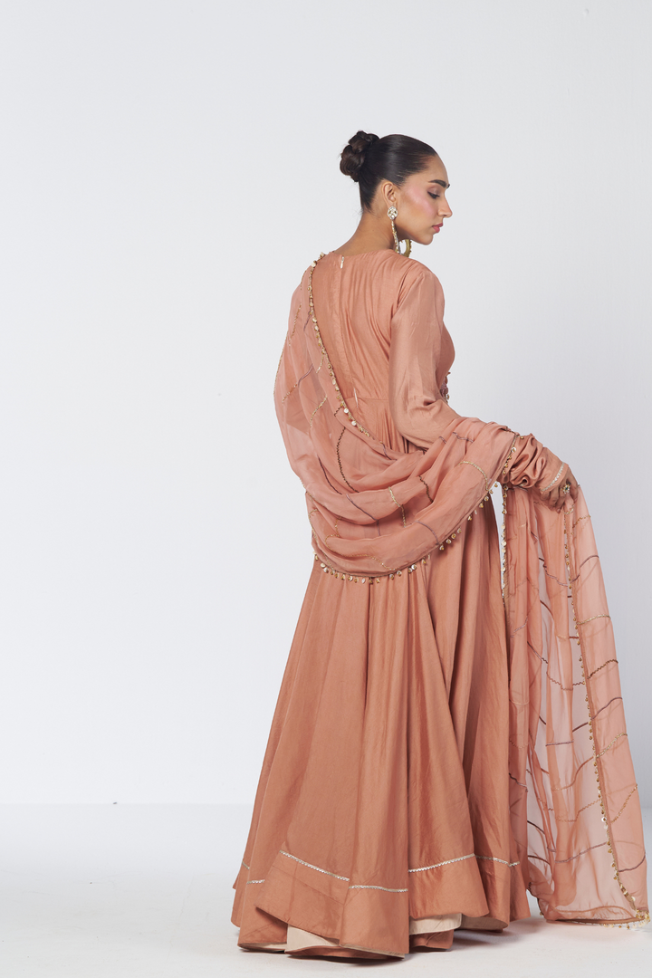 Biscoff Anarkali