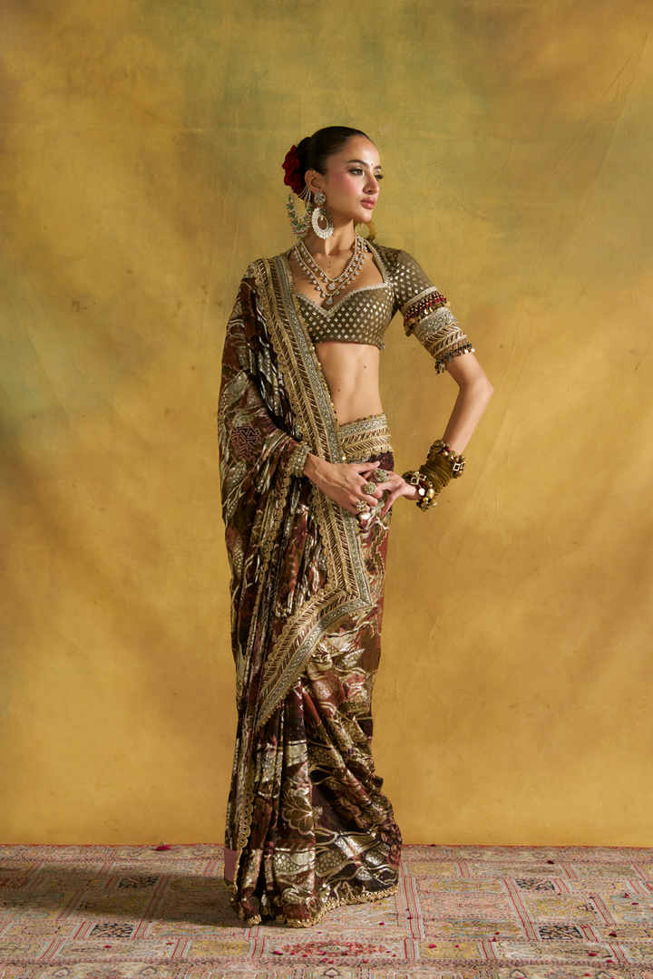 Param Sundari saree