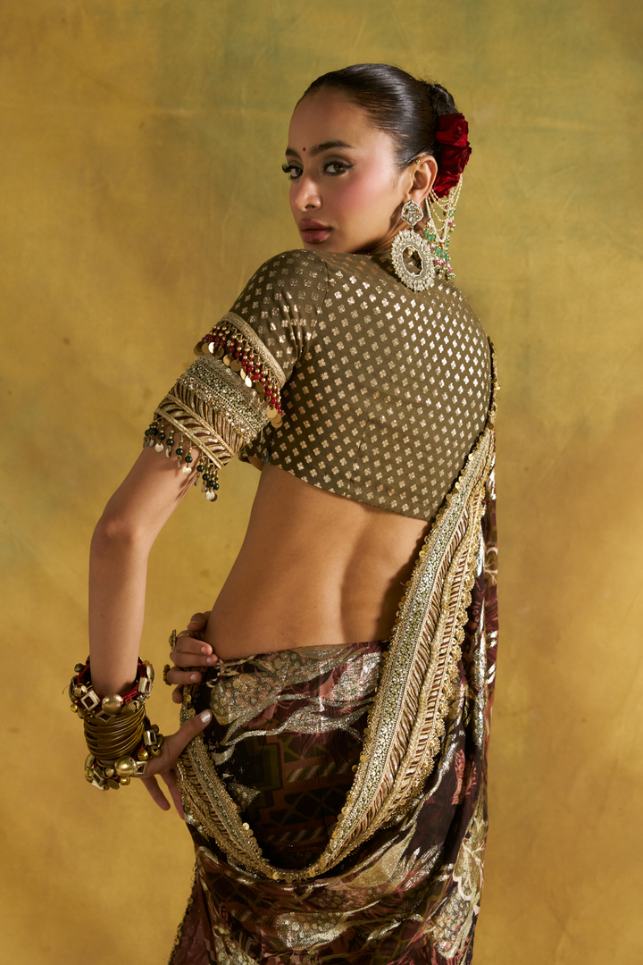 Param Sundari saree