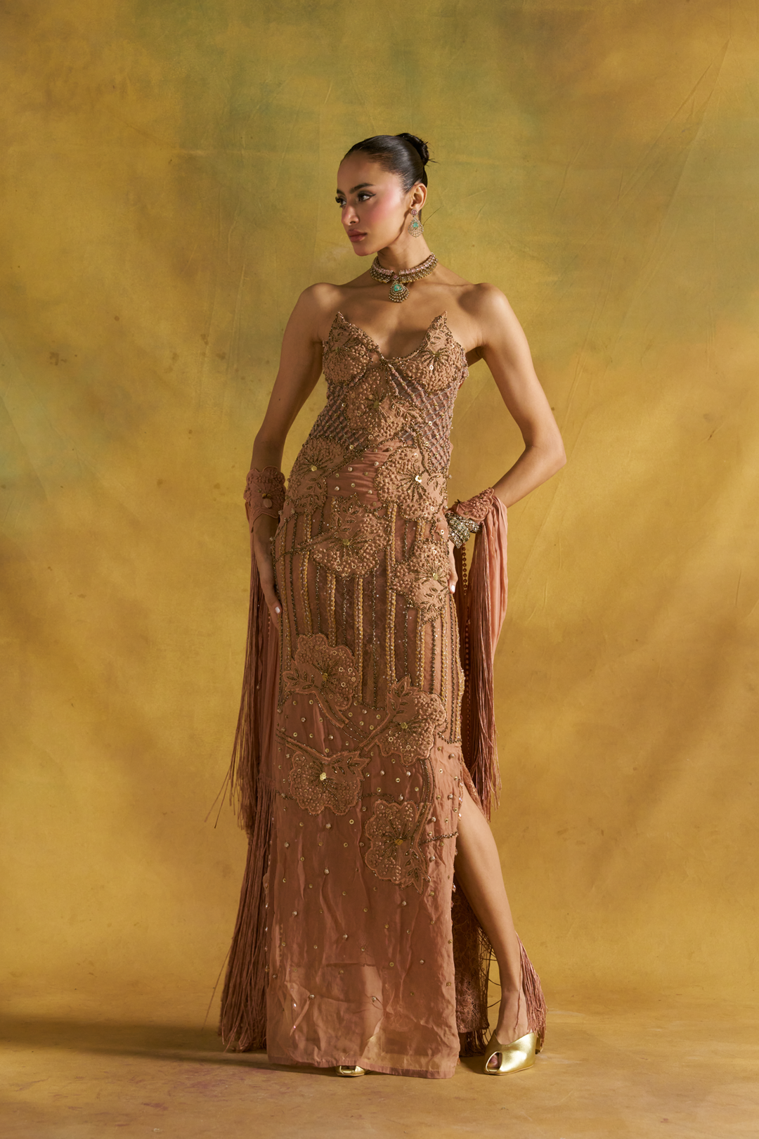 Alley Column gown