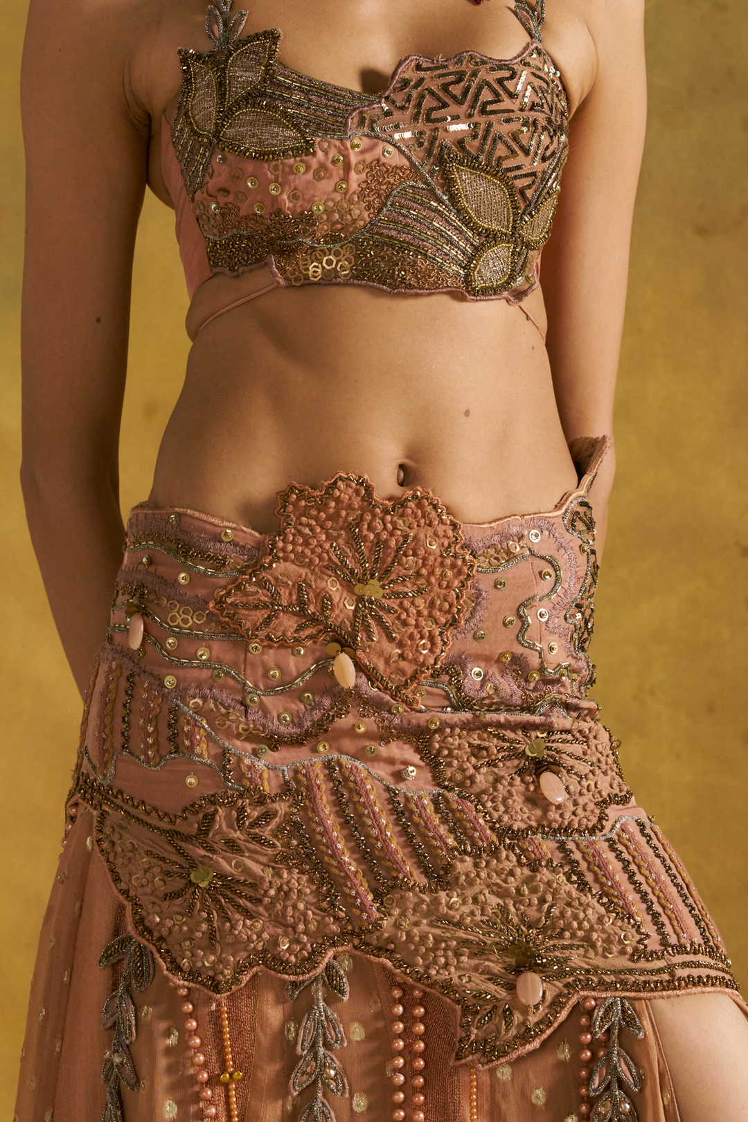 Mashoqa Lehenga Set