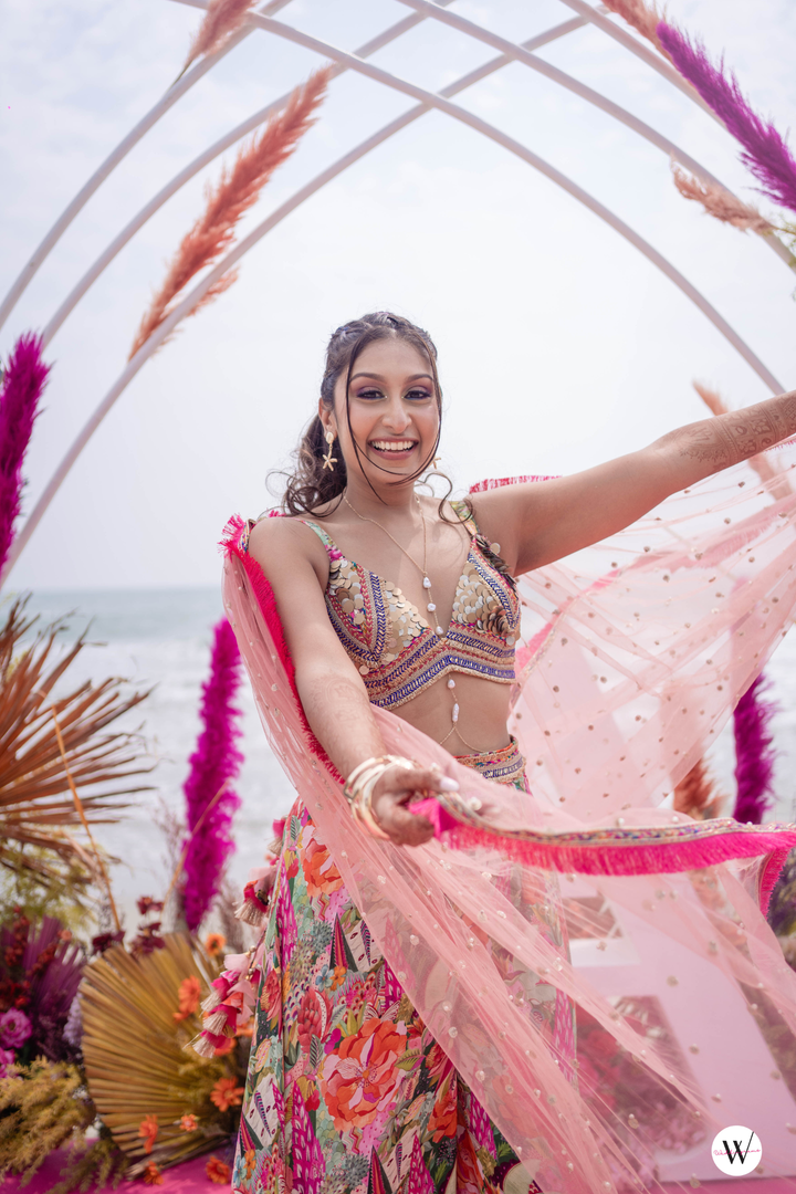 Avina in custom Jalpari set